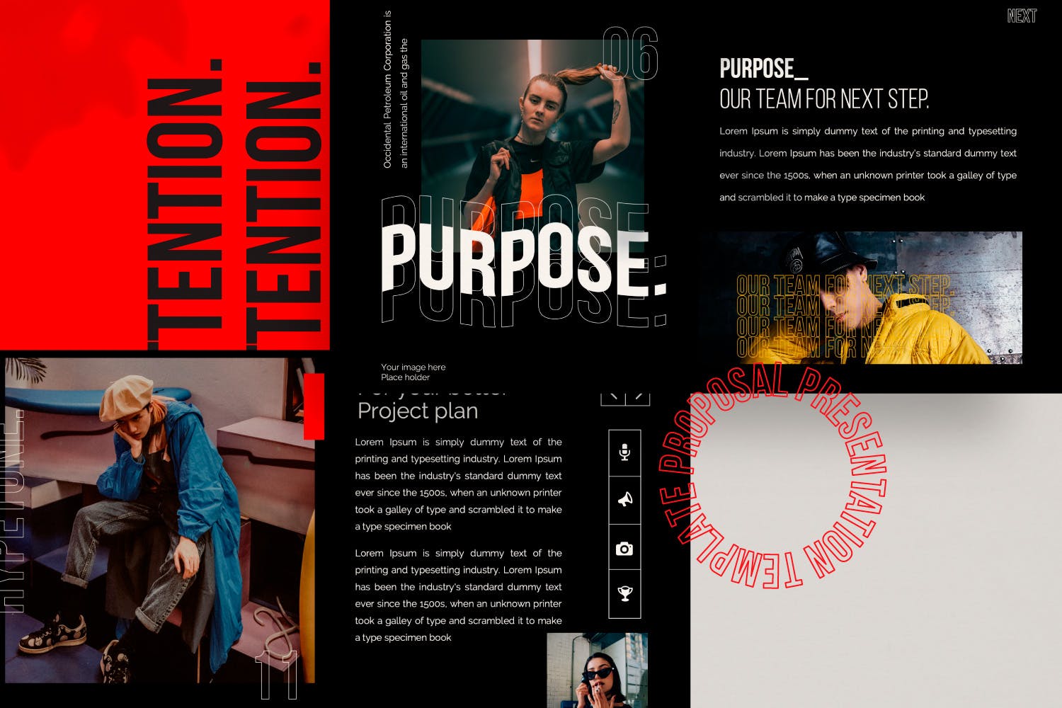 潮流服饰品牌介绍谷歌幻灯片模板 Hypetone – Google Slide插图(7)