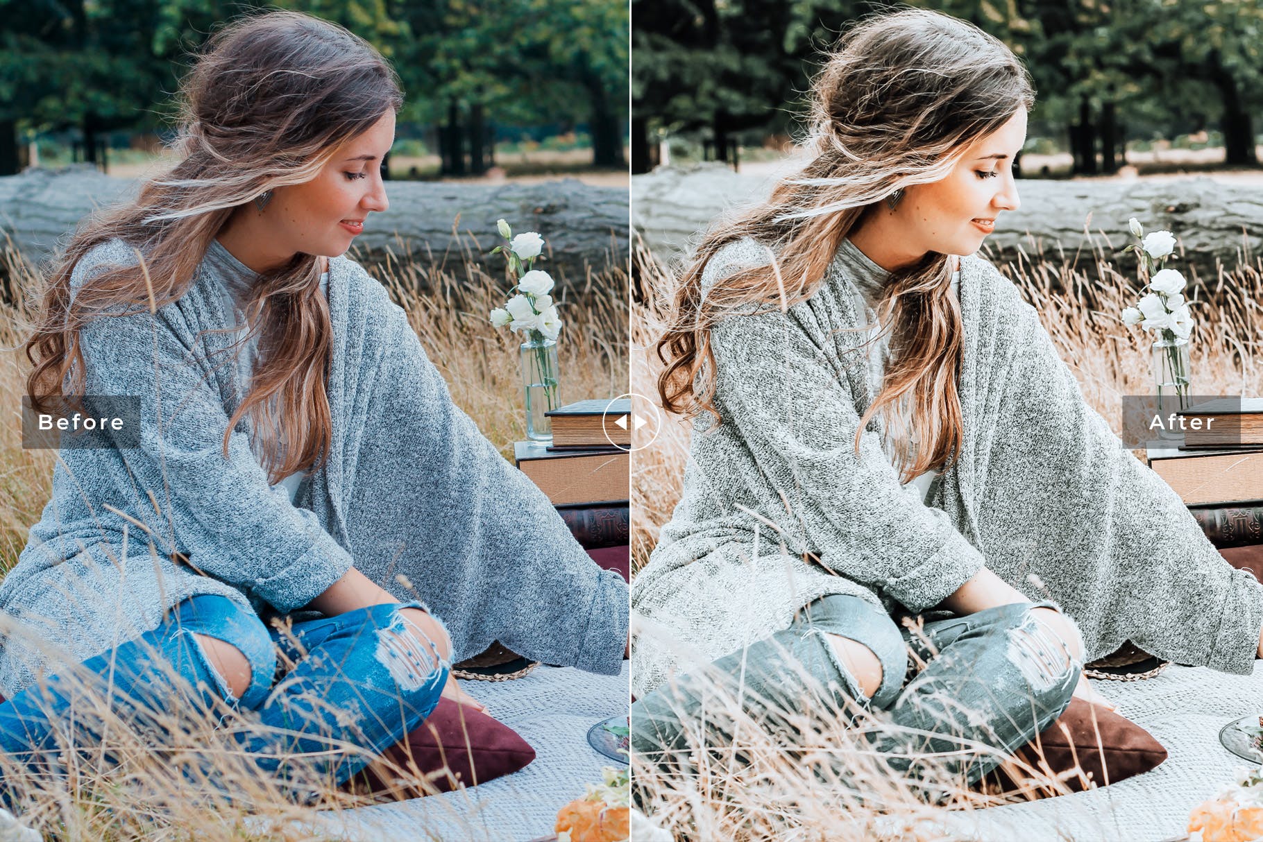 色调非常自然丰富的照片后期处理LR预设 Nomad Mobile & Desktop Lightroom Presets插图(4)