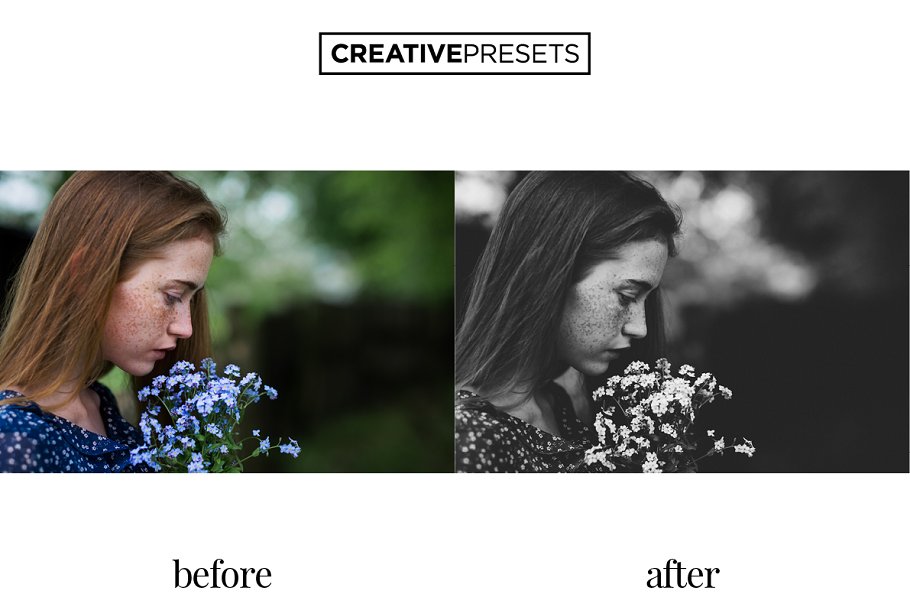 黑白胶片效果调色LR预设 Rich B&W Lightroom Presets插图(7)