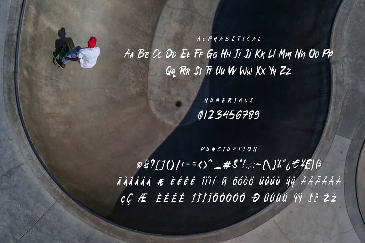 城市生活方式设计英文装饰笔刷字体素材库精选 Fellocity – Urban Brush Font插图(1)