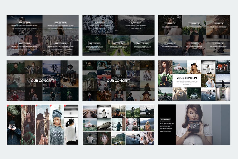 多用途产品服务演示PPT模板 Elegant Powerpoint插图(27)