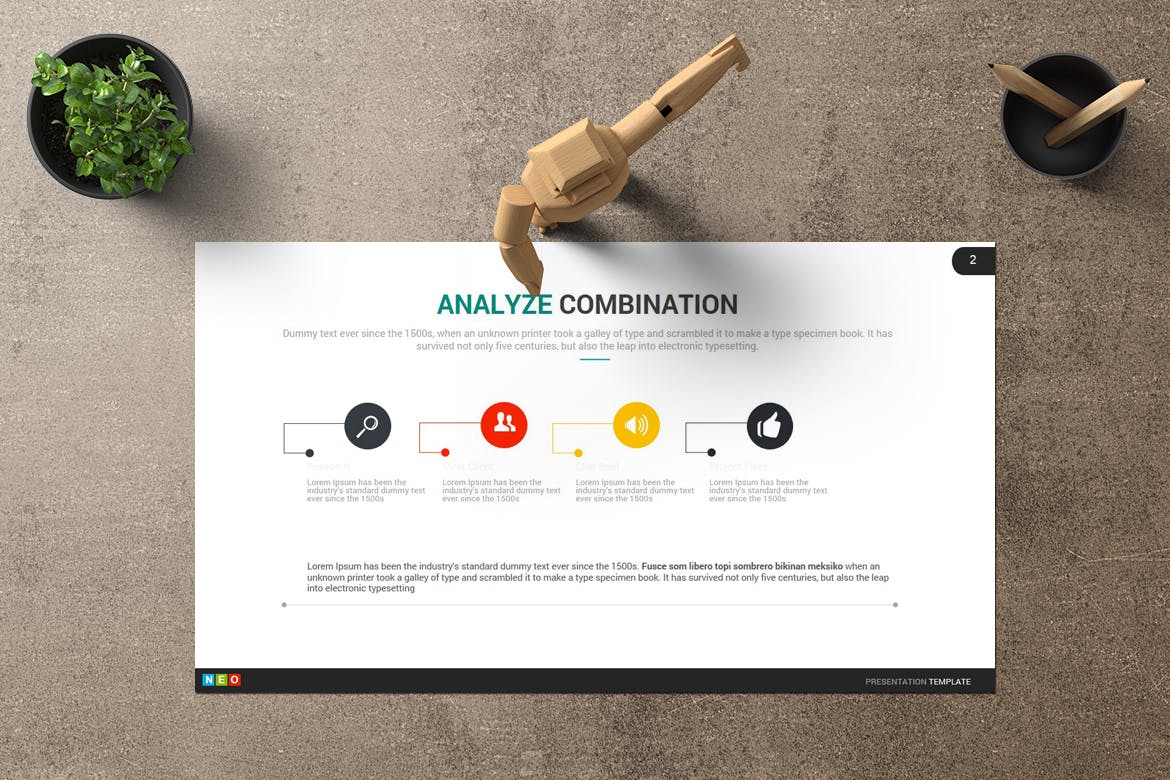 商务/融资/电商/产品推介等多用途PPT幻灯片模板 Neo Powerpoint插图(2)