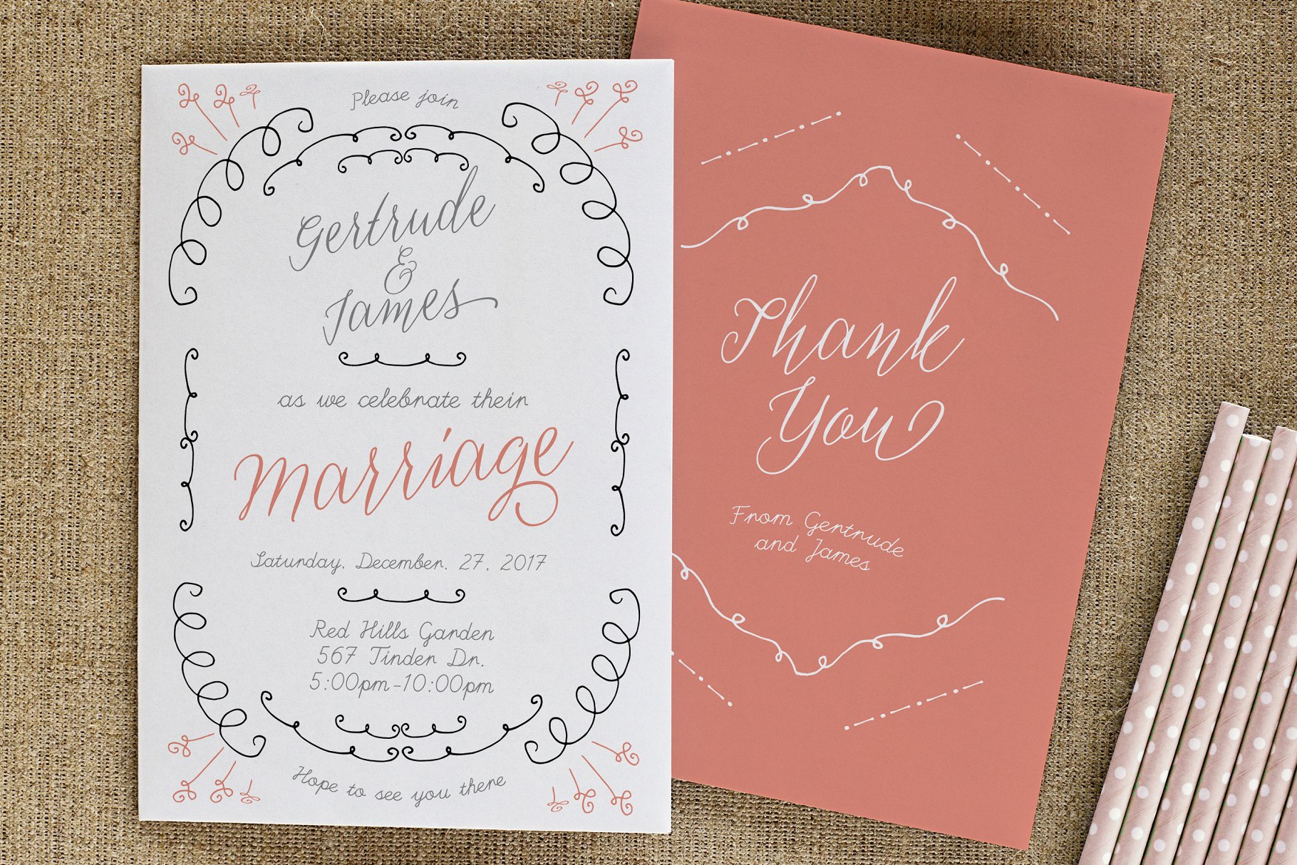 卷曲漩涡+歪扭或波形短线AI笔刷 Curls Swirls + Squiggles Brushes插图(2)