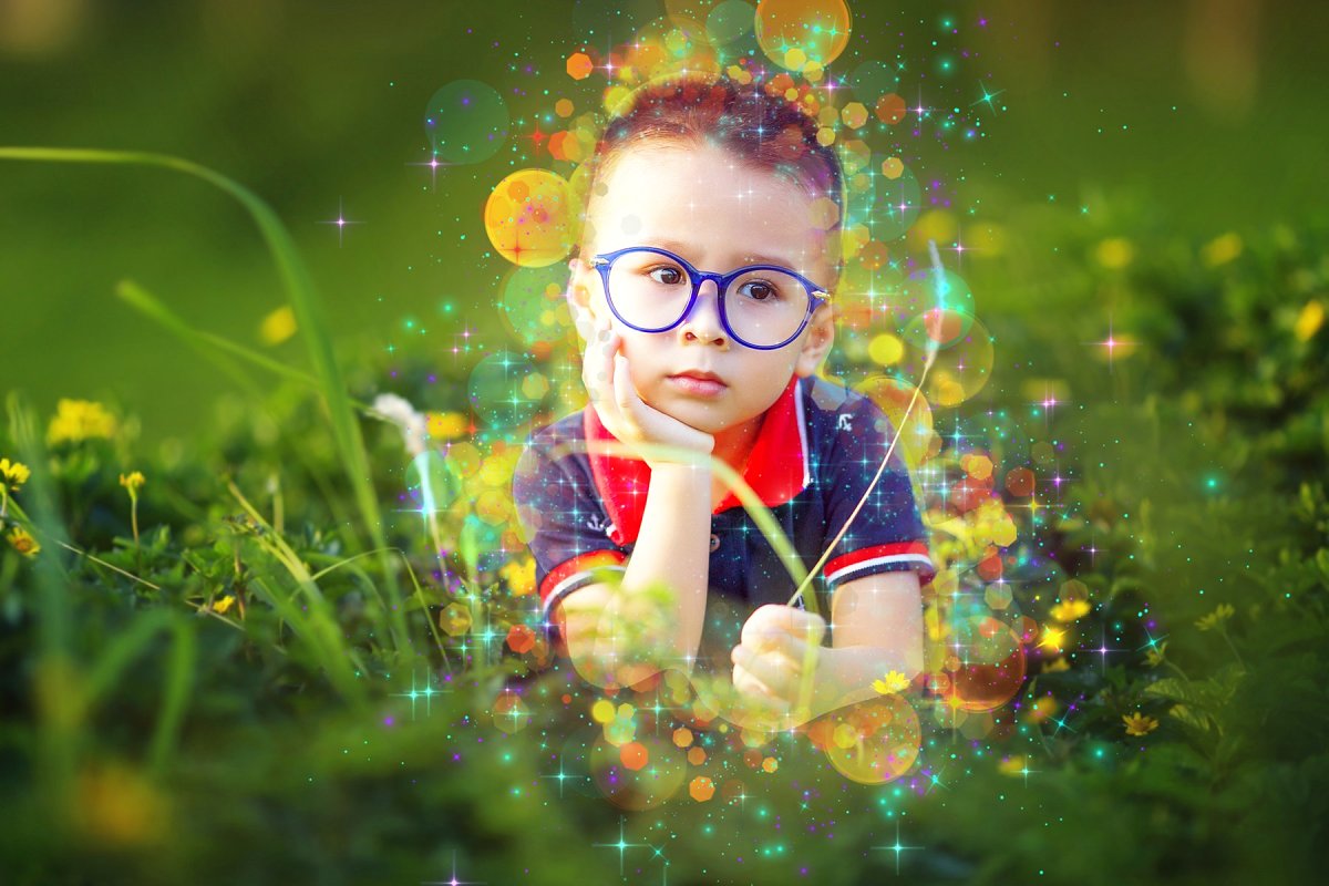 微粒体星星粒子效果PS动作下载 sparkle Photoshop Action插图(4)