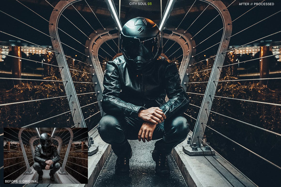 14个现代时尚亮色效果照片处理LR预设 14 City Soul Lightroom Presets + Mobile插图(3)