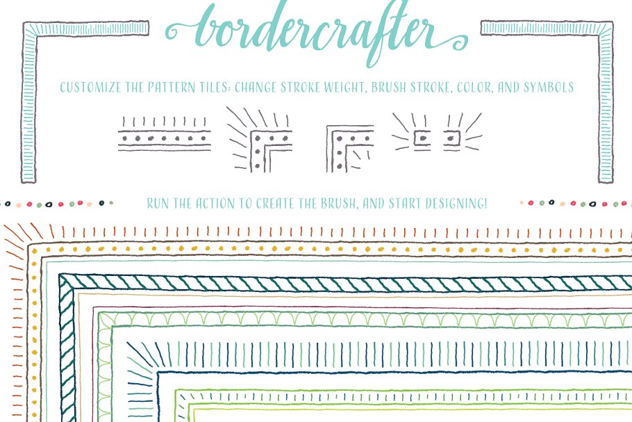 手绘笔画线条纹理AI笔刷 Pattern Studio插图(1)