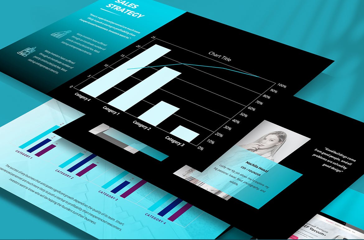 市场营销策划PPT幻灯片模板下载 Marketing Powerpoint Template插图(1)