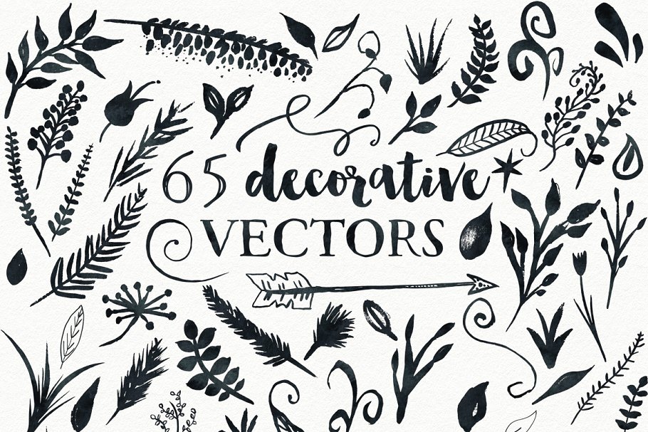 水彩插画艺术设计师工具包 Liquid Gold for Photoshop插图(3)