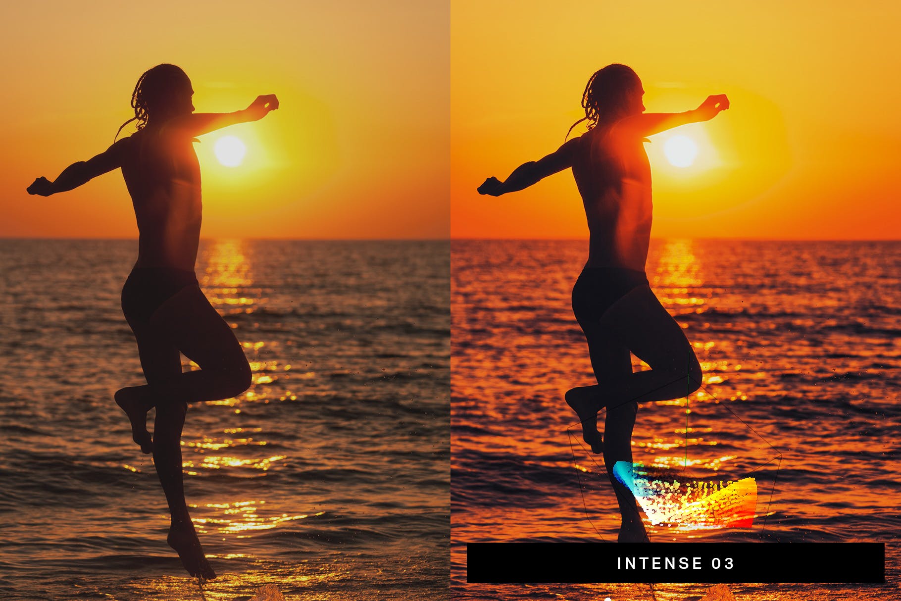 50个日出日落摄影调色滤镜素材库精选LR预设 50 Sunset Color Changer Lightroom Presets and LUTs插图(2)