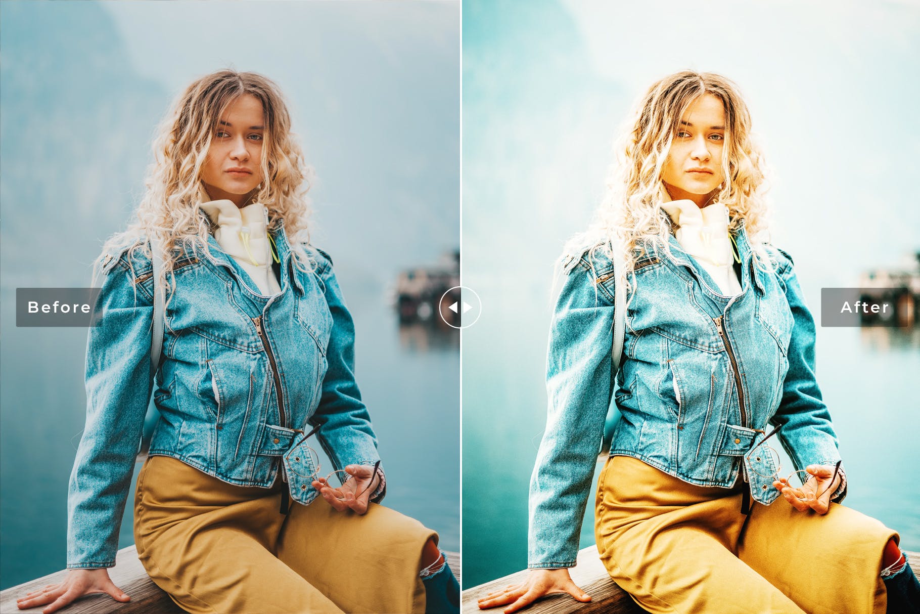 橙色&乳白色高饱和度暖色调Lightroom预设 Creamsicle Mobile & Desktop Lightroom Presets插图(1)