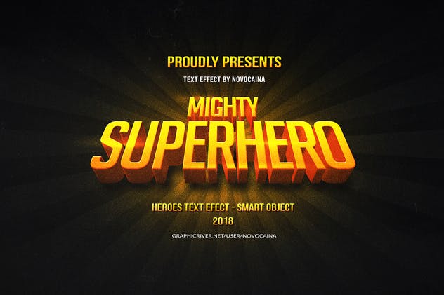 10款炫酷发光字体效果PSD分层模板 Text Effects Bundle – 10 PSD插图(4)