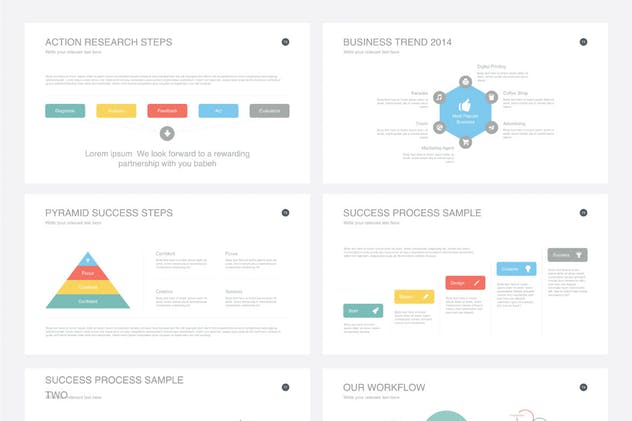 极简多用途企业PPT模板Vol.6 Multipurpose Powerpoint Template V.06插图(10)