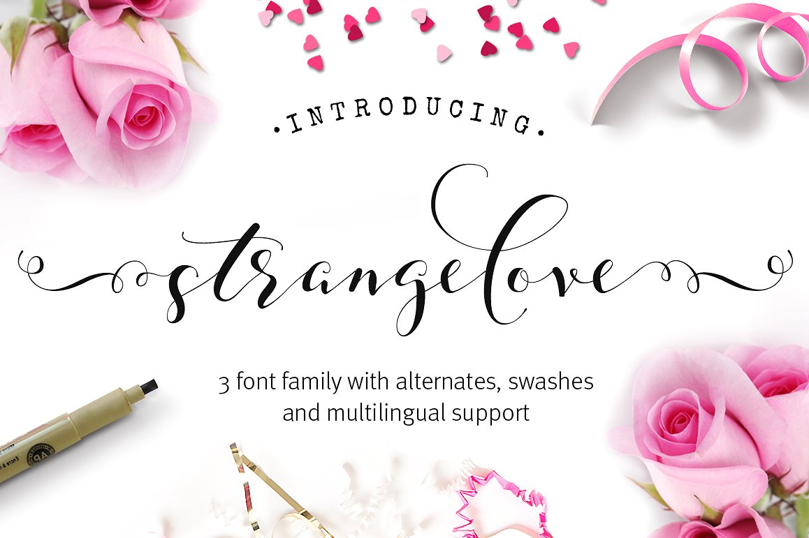 海报设计字体素材包 Font Bundle – Shop Bundle（极力推荐）插图(9)