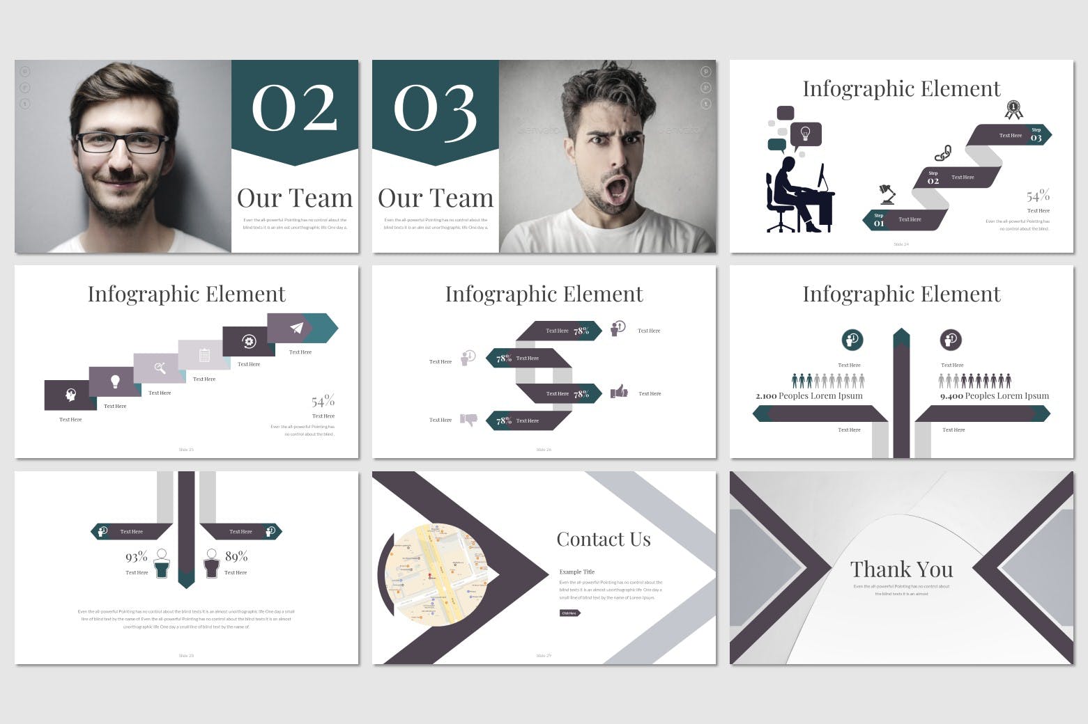 家装设计公司介绍Keynote演示文稿设计模板 Fine Keynote插图(5)