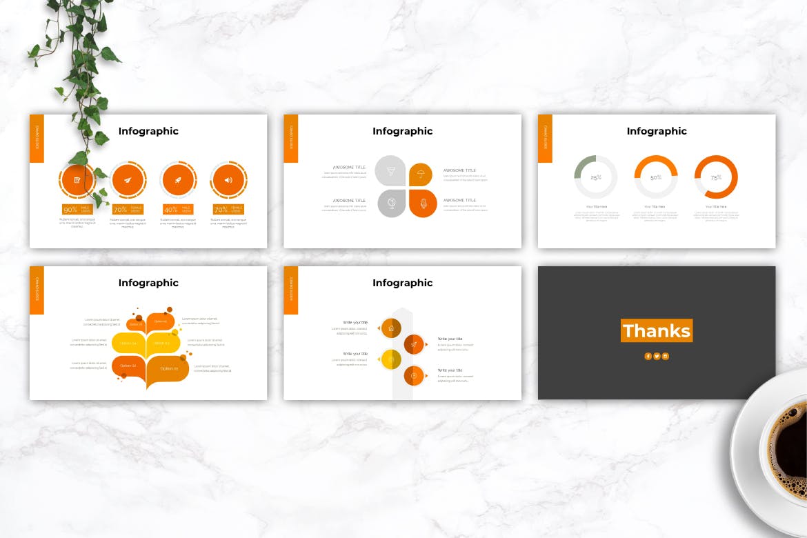 时尚品牌公司简介谷歌幻灯片设计模板 CAMAO – Fashion Google Slides Template插图(4)
