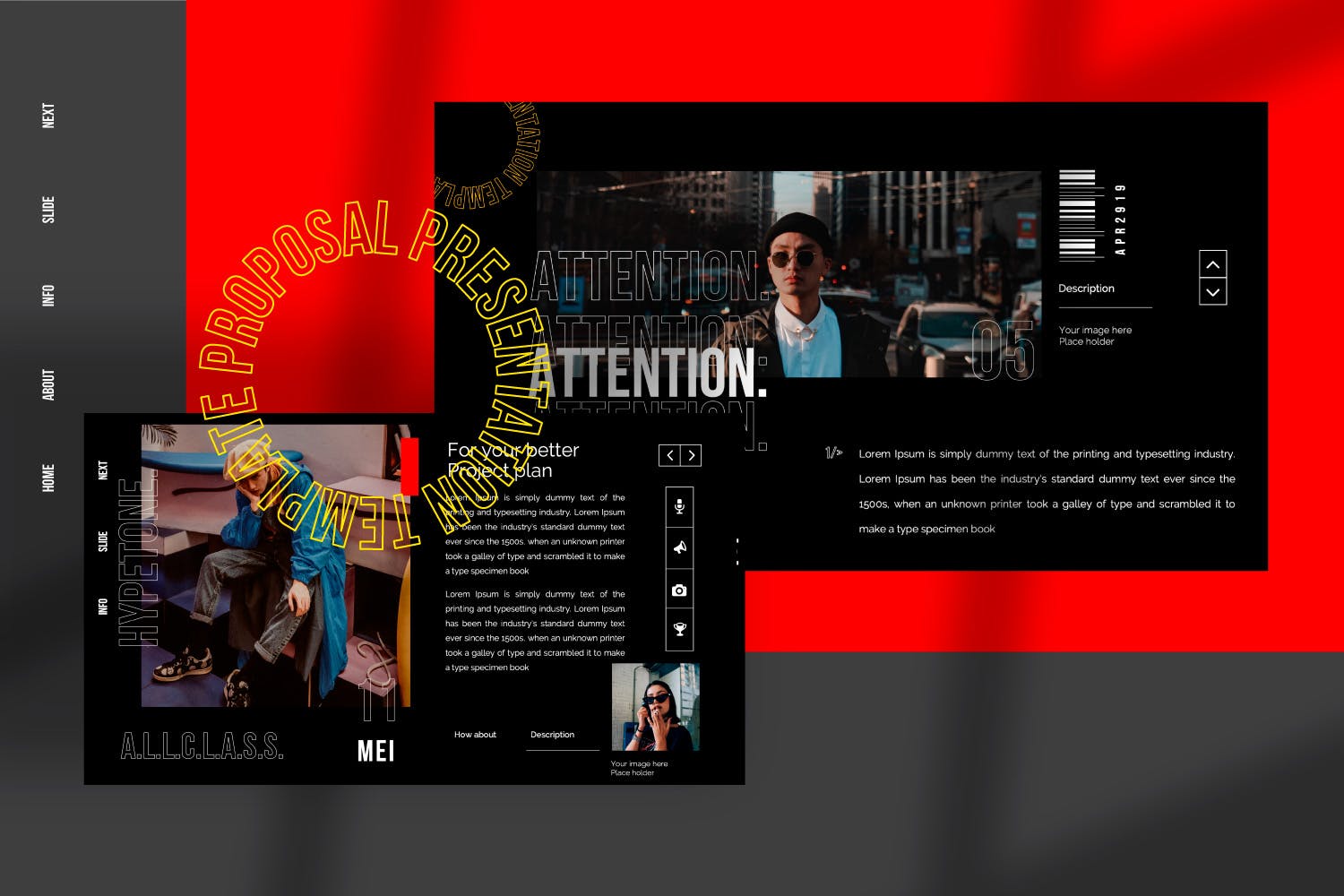 潮流服饰品牌介绍谷歌幻灯片模板 Hypetone – Google Slide插图(6)