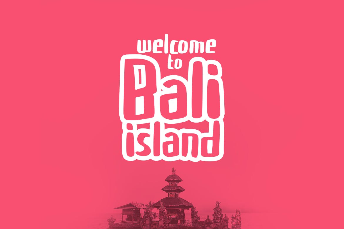 手工绘制英文创意无衬线字体下载 Buggiel插图(3)