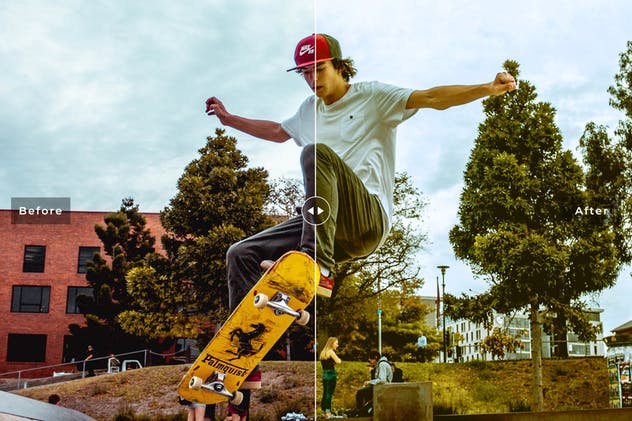 50款运动摄影照片后期处理LR调色预设 50 Sports Effect Photoshop Actions插图(4)