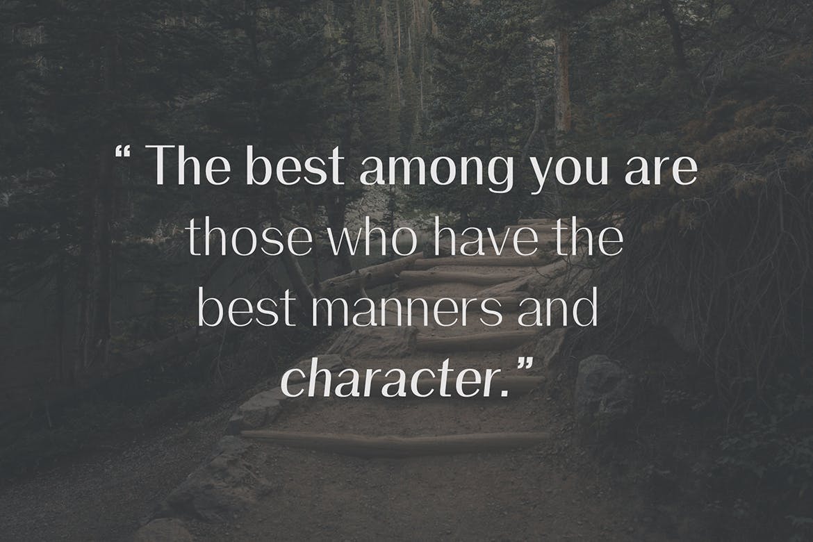 现代设计风格排版设计英文无衬线字体家族 Malak Sans Serif Font Family插图(7)