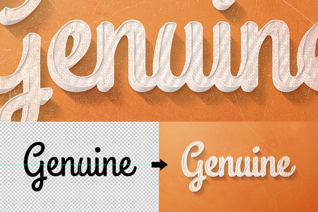 经典复古文本图层样式v1 Vintage Text Effects Vol.1插图(5)