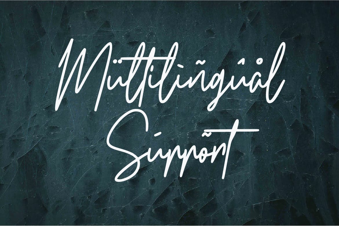 优雅流畅英文钢笔签名字体下载 Marlissa – Signature Font插图(6)