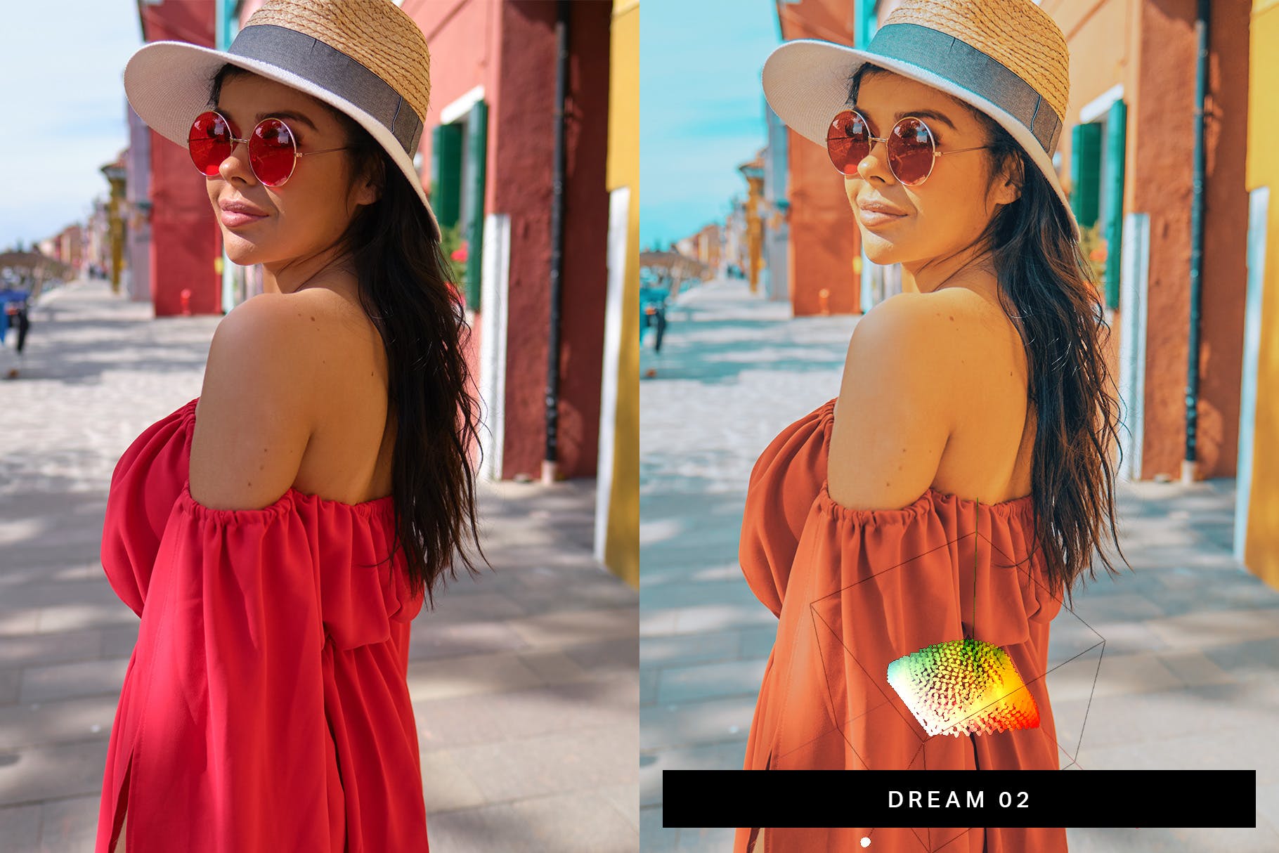 50种流行色色调照片滤镜素材库精选LR预设 50 Color Pop Lightroom Presets and LUTs插图(4)