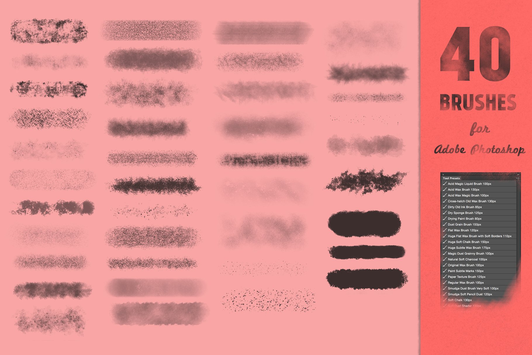 自然阴影PS压敏笔刷 Natural Shades For Adobe Photoshop插图(5)