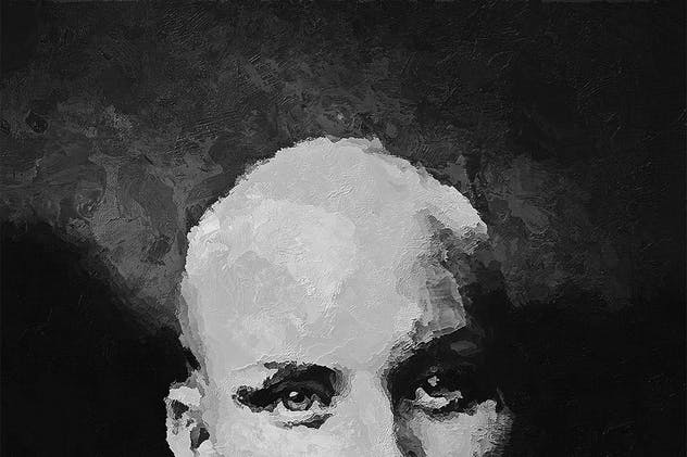 一键生成大师级逼真油画作品效果PS动作 Palette Knife Photoshop Action插图(5)