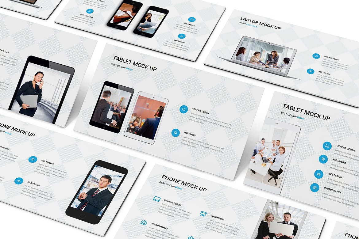 时尚高端专业的谷歌幻灯片Google Slide幻灯片powerpoint演示模版（pptx）插图(6)