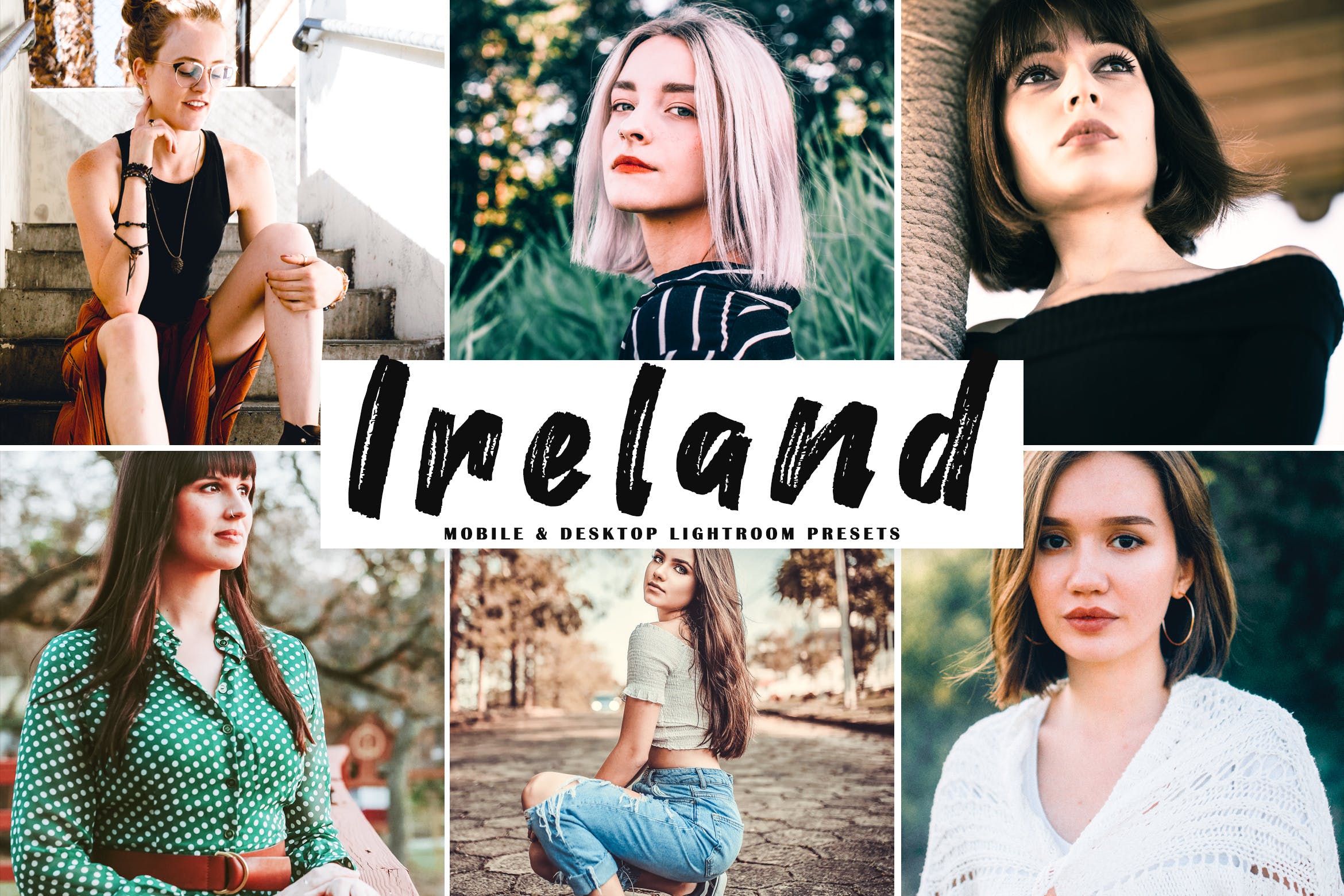 婚礼/旅行/影棚摄影后期处理素材库精选LR预设 Ireland Mobile & Desktop Lightroom Presets插图