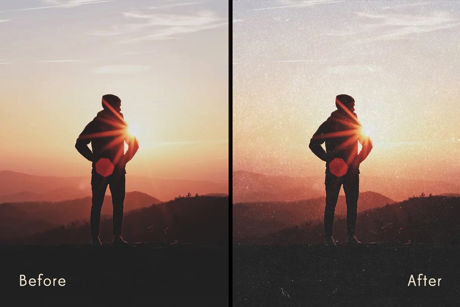 复古怀旧风格照片处理PS动作 Vintage Photo Creator插图(1)