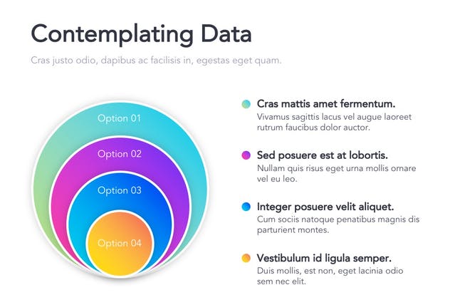多彩渐变色Google Slides幻灯片设计模板 Colorful Bundle Google Slides插图(5)