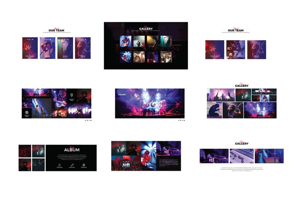 高端紫色系PPT模版下载[pptx]插图(2)