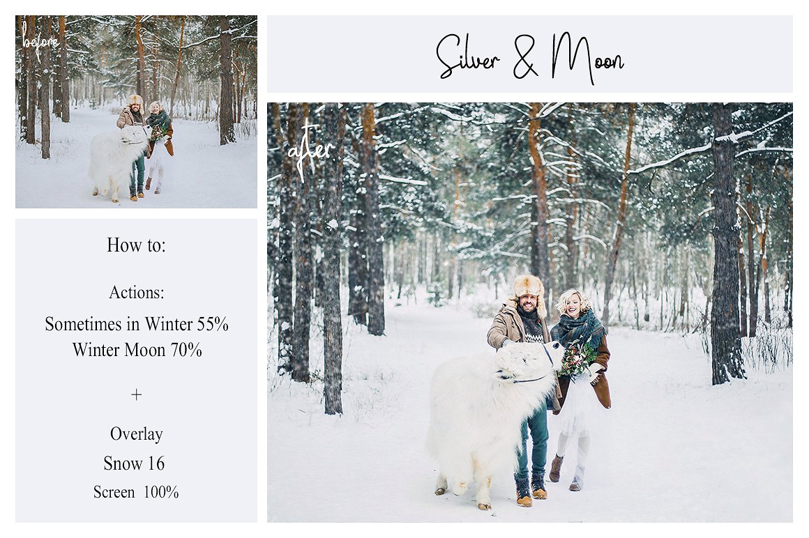 浪漫冬日温馨PS动作叠加纹理插图(11)