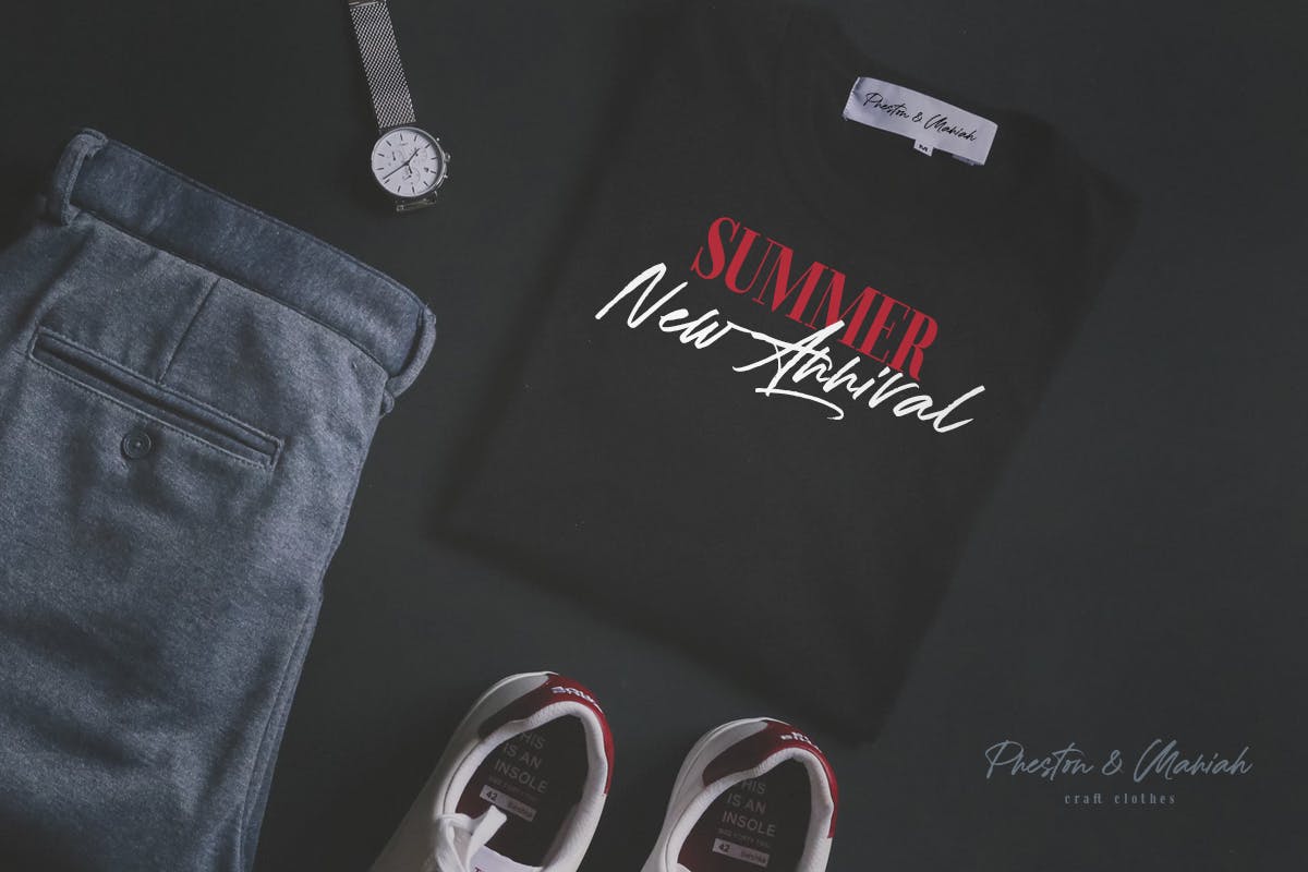 质朴精致英文笔刷手写字体 Formentor插图(13)