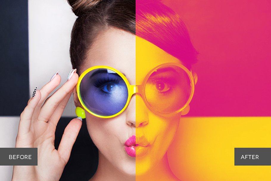 250款双色调照片效果PS动作 Duotone PS Actions Super Bundle插图(6)