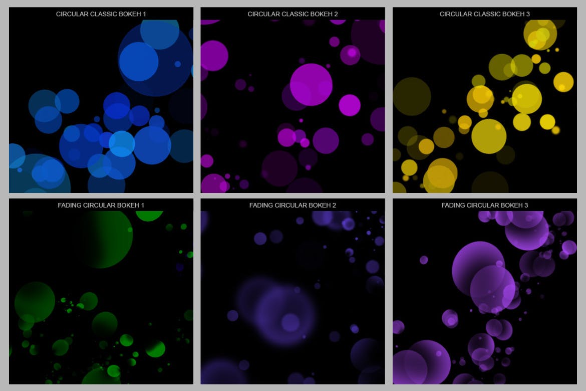 30个散景魔术效果图案PS笔刷 30 Bokeh Photoshop Brushes插图(2)