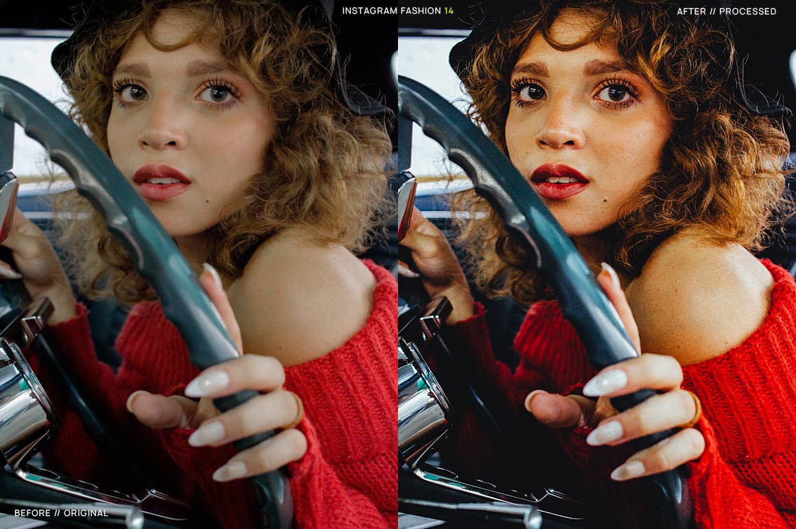 15款Instagram/Blogger照片贴图调色处理素材库精选LR预设 15 Instagram Blogger Lightroom Presets + Mobile插图(14)