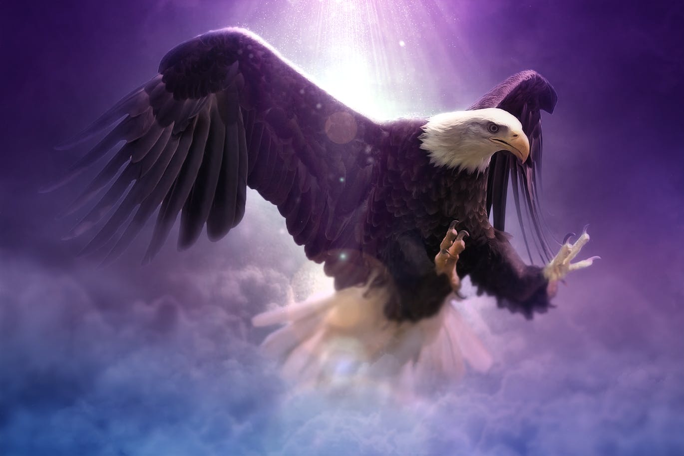 梦幻云/烟雾效果PS动作 Fantasy Clouds CS3+ Photoshop Action插图(1)