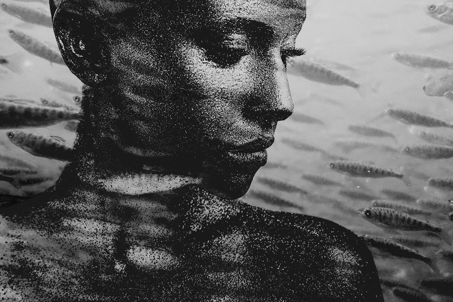 双重曝光人物照片特效PS动作 Double Exposure Kit插图(5)