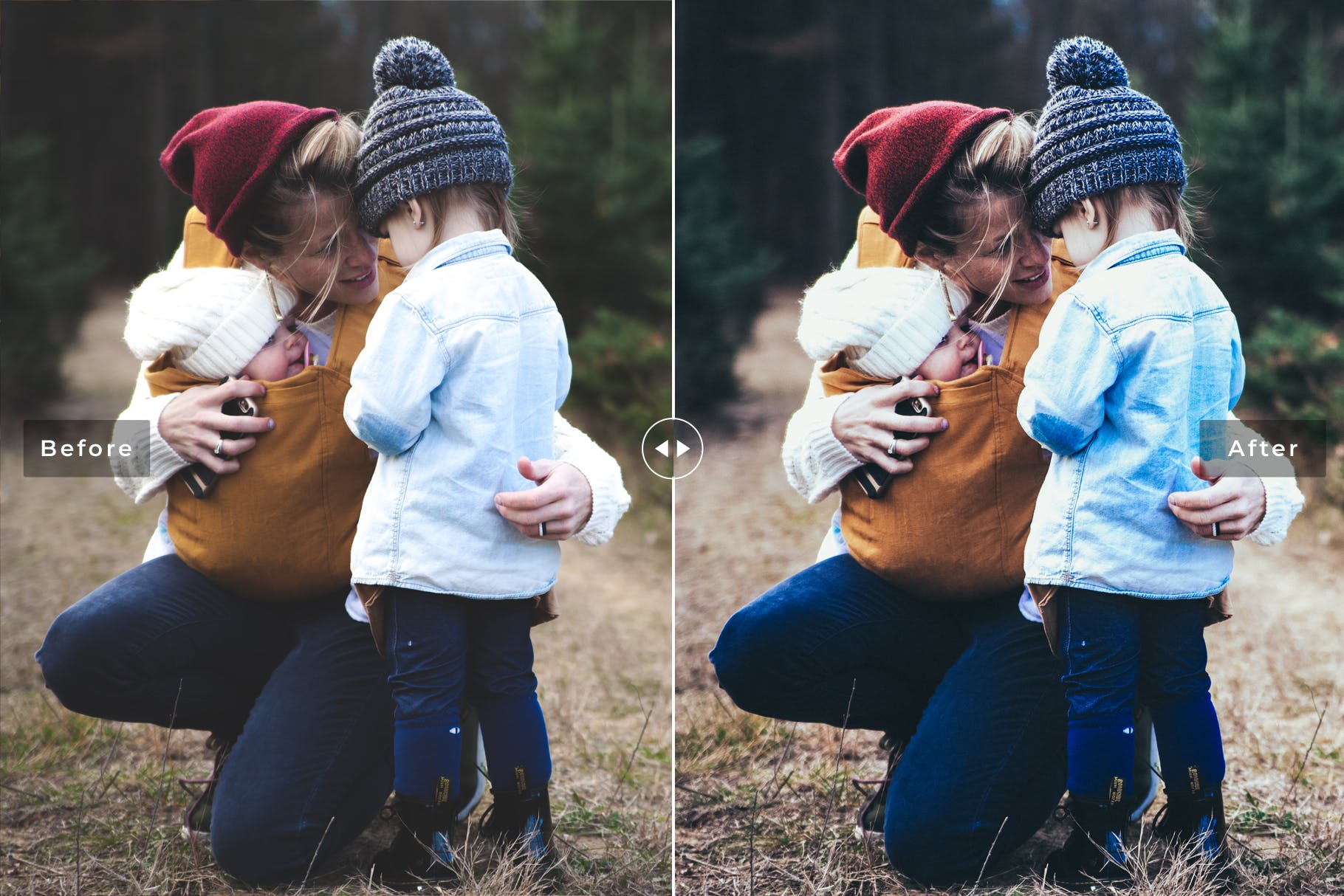 全家福家庭生活照片调色滤镜素材库精选LR预设 Family Professional Lightroom Presets插图(1)