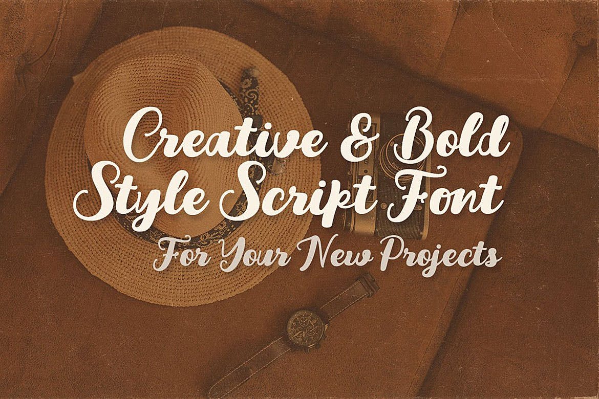 创意英文书法粗体字体下载 Youth Script Font插图(4)