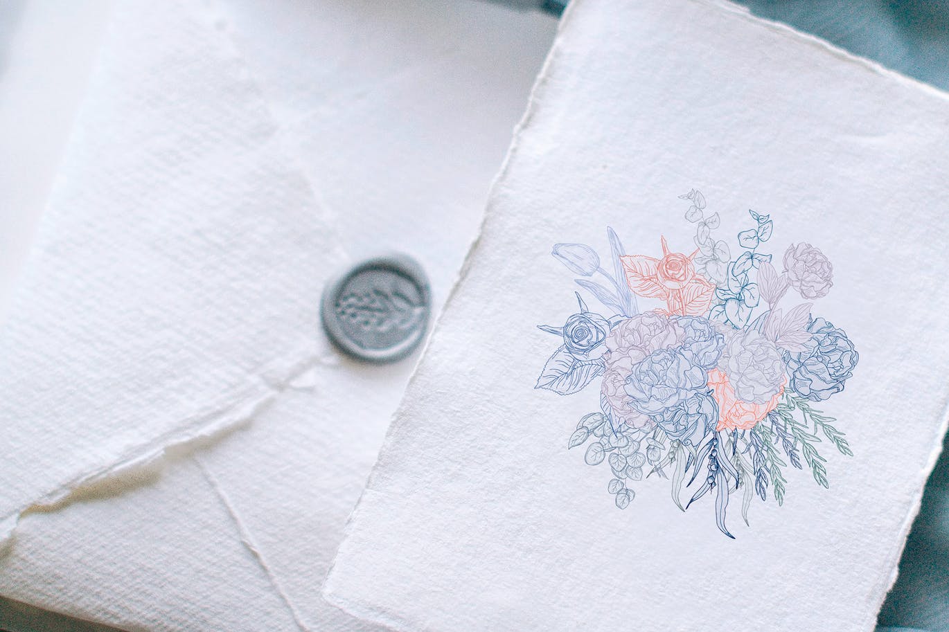 AI插画设计师必备花卉柔性笔刷素材库精选 Floral Flexible Illustrator Brushes插图(3)