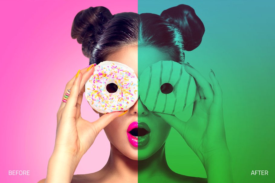 590个风景人物照片特效处理的超级PS动作包 Super Photoshop Actions Bundle插图(8)