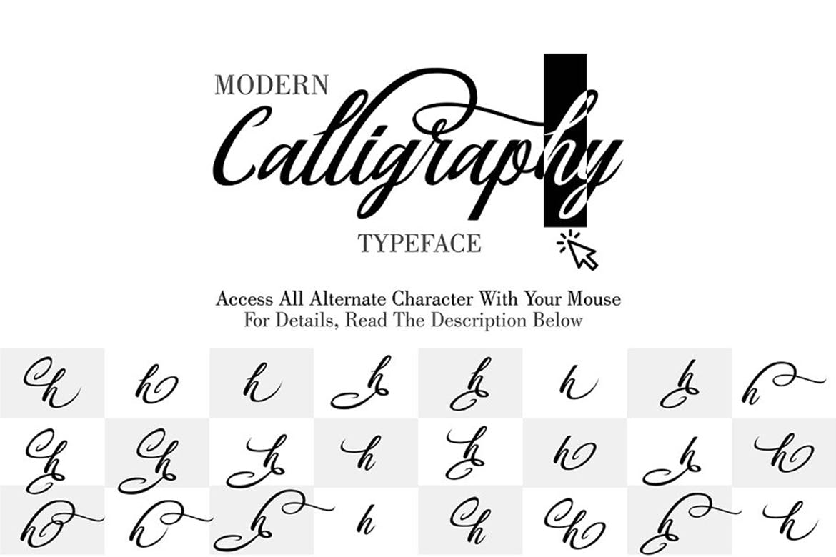 笔刷手写英文字体设计&版式设计衬线字体 Berlin Script + Great Serif插图(8)