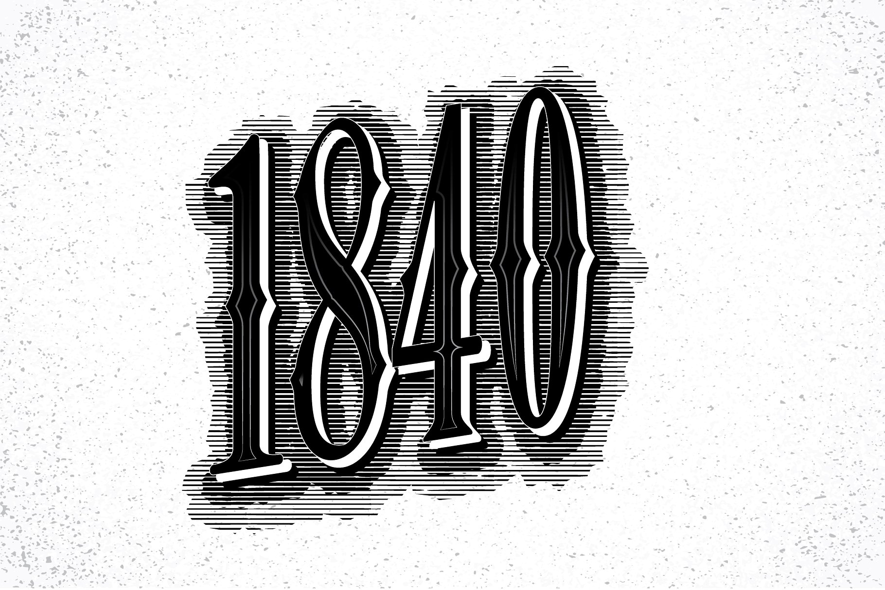 复古蚀刻腐蚀AI图层样式 Etch Vintage Graphic Styles插图(4)