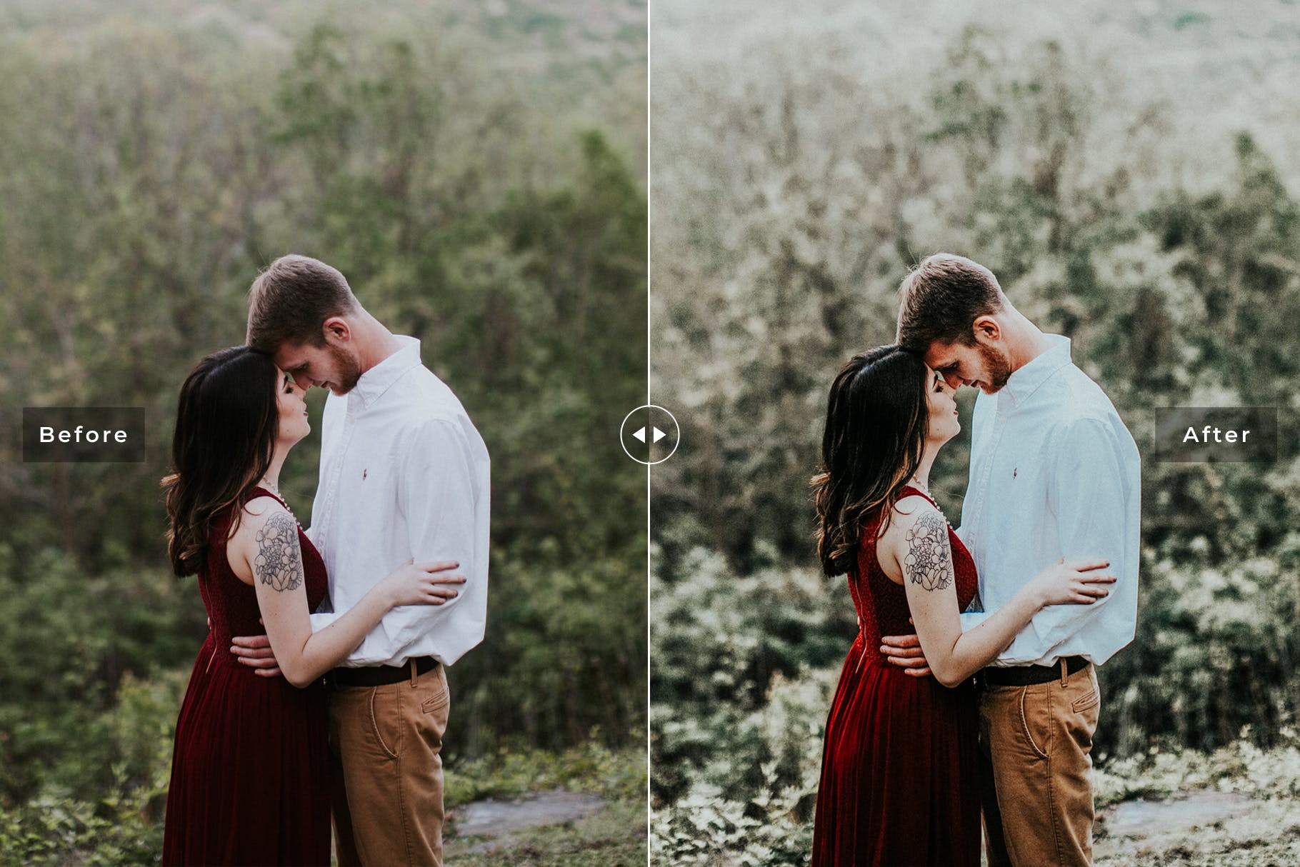 婚纱/爱情主题摄影专用LR调色预设 Fall In Love Mobile & Desktop Lightroom Presets插图(5)