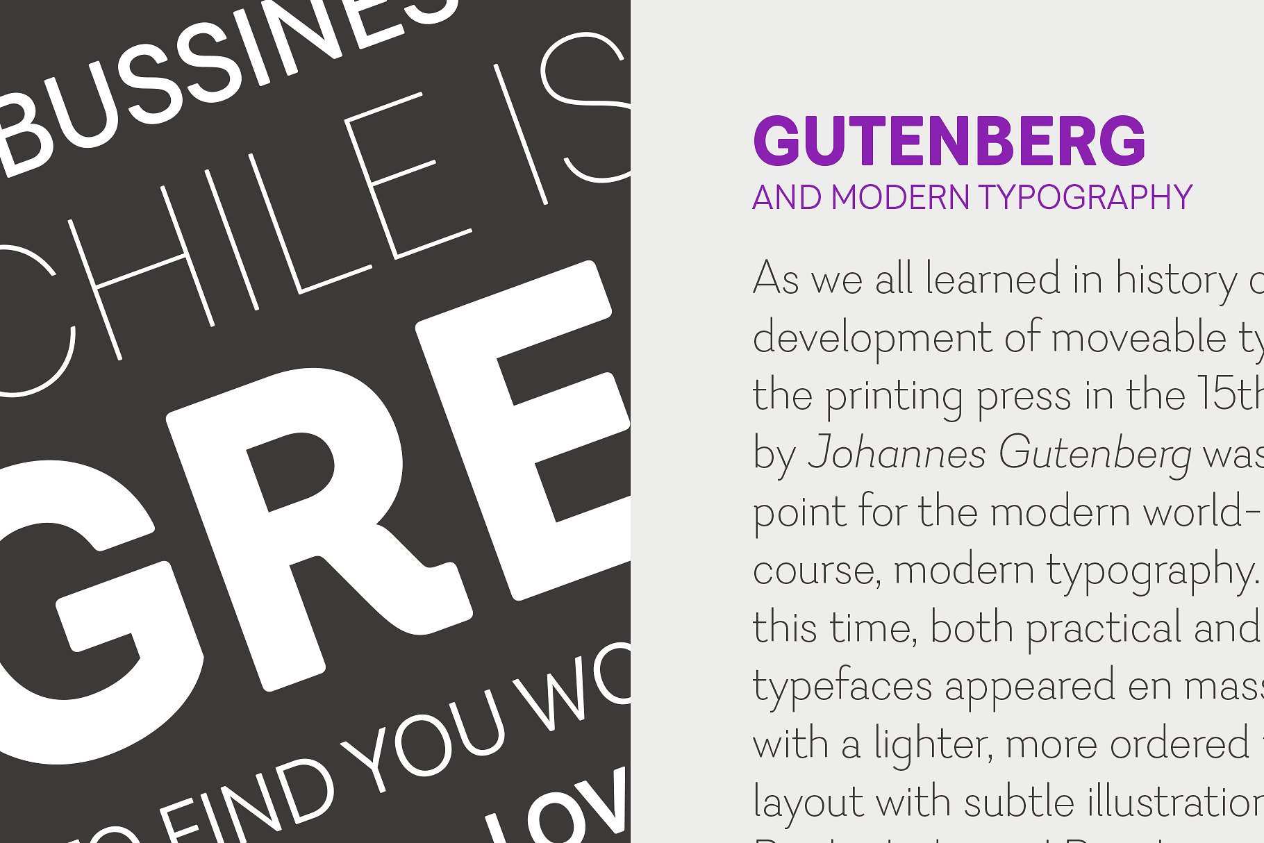 品牌设计/印刷排版适用的几何无衬线英文字体 Javiera插图(1)