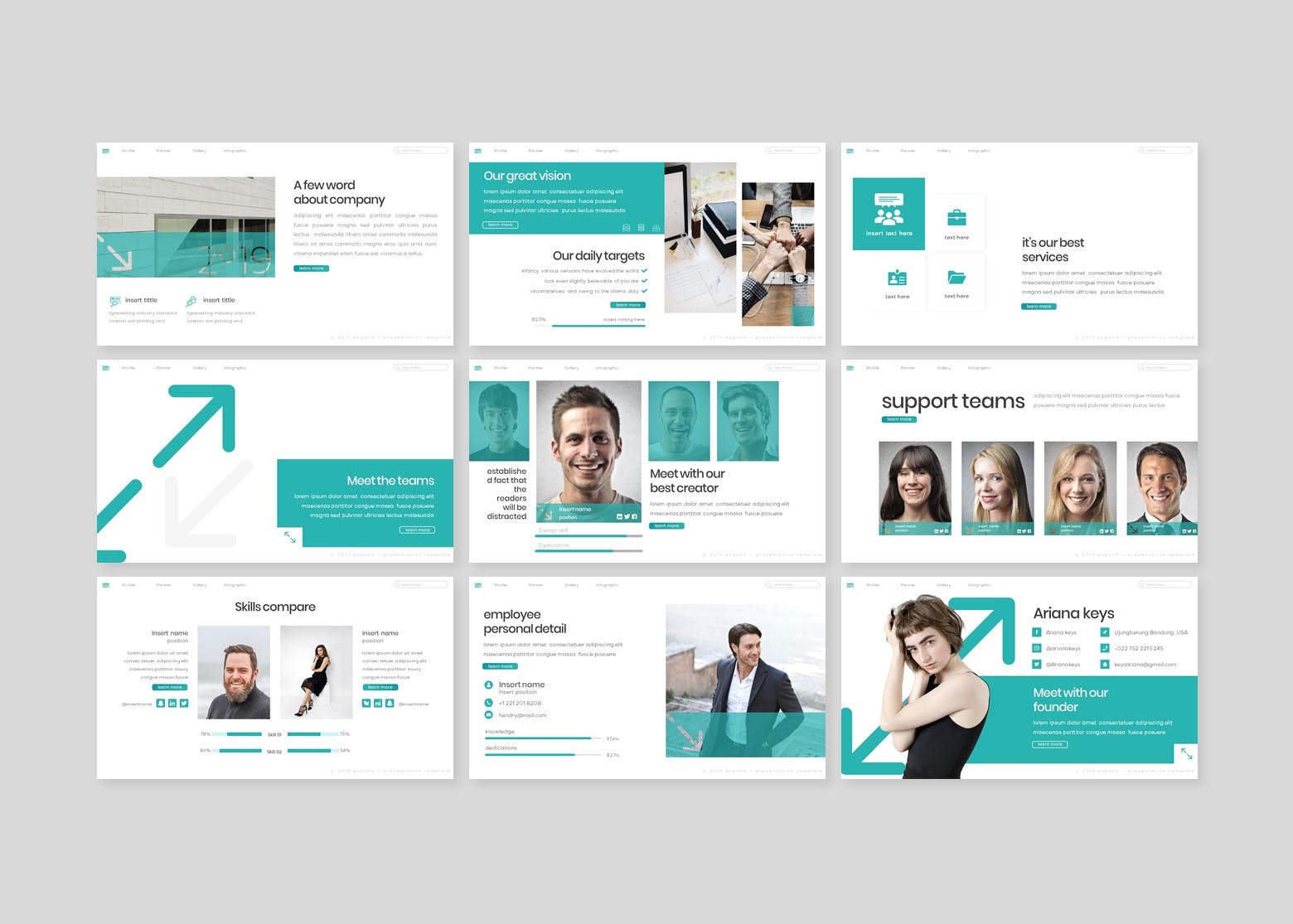 企业发展规划PPT幻灯片模板 Expand – Powerpoint Template插图(2)