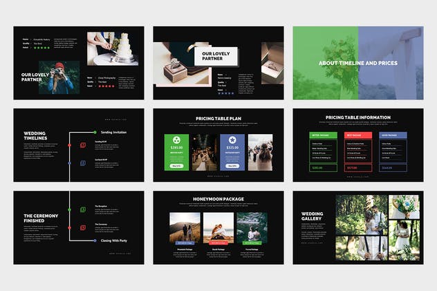 婚礼婚庆策划Google Slides幻灯片素材 Kavela : Wedding Ceremony Planner Google Slides插图(11)